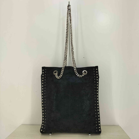 ザラ ZARA STUDDED SHOPPER BAG スタッズデザインショルダーバッグ レディース