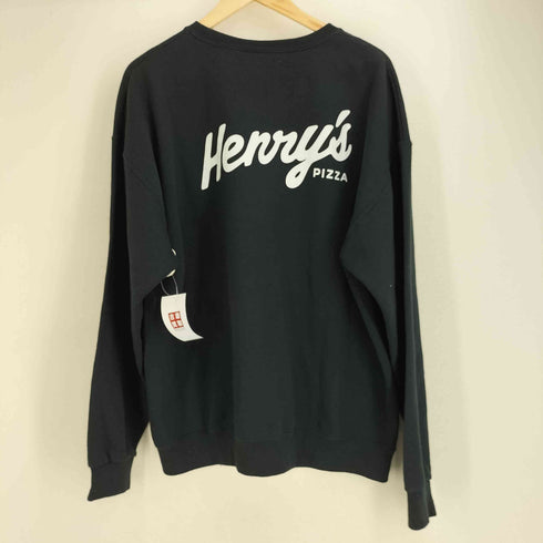 Henry's Pizza 長袖 スウェット メンズ JPN:XL
