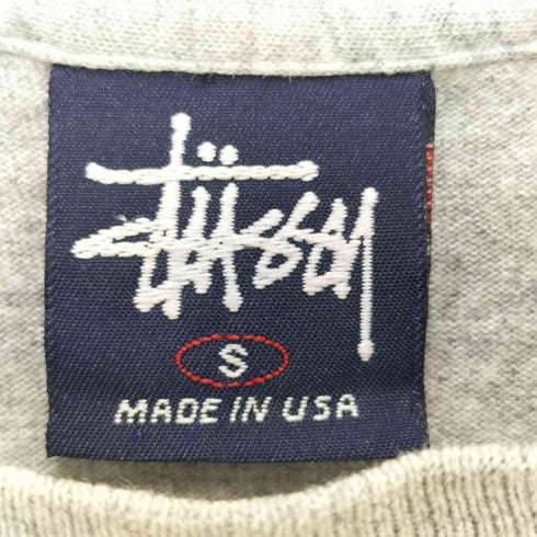 ステューシー Stussy 90S USA製 紺タグ THE MOTHERBOARD S/S TEE マザーボード プリント Tシャツ メンズ import:S