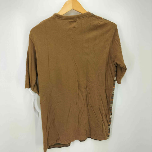 ステューシー Stussy 90-00S AUTHENTIC GEAR タグ マルチボーダー ポケット S/S Tシャツ メンズ import:S