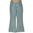 スドーク soduk center slit denim ブーツカットデニムパンツ レディース JPN:S
