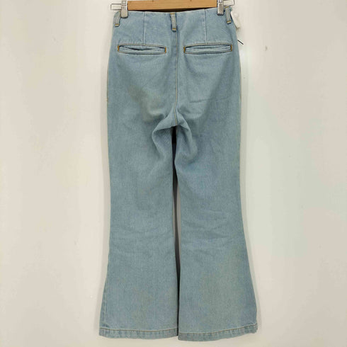 スドーク soduk center slit denim ブーツカットデニムパンツ レディース JPN:S