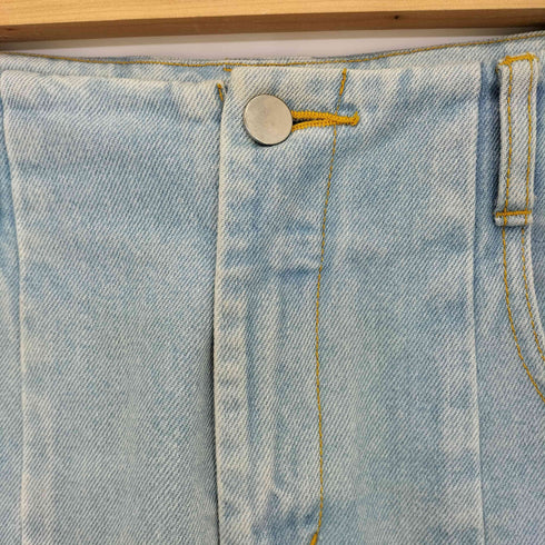 スドーク soduk center slit denim ブーツカットデニムパンツ レディース JPN:S