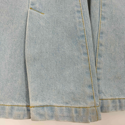 スドーク soduk center slit denim ブーツカットデニムパンツ レディース JPN:S