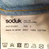 スドーク soduk center slit denim ブーツカットデニムパンツ レディース JPN:S