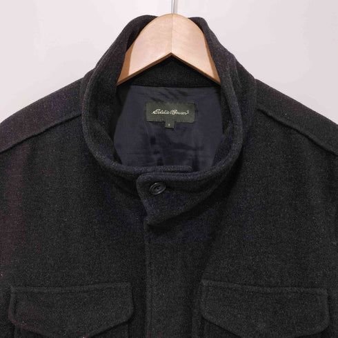 エディーバウアー Eddie Bauer ウール混 M65 スタンドカラージャケット メンズ import:S
