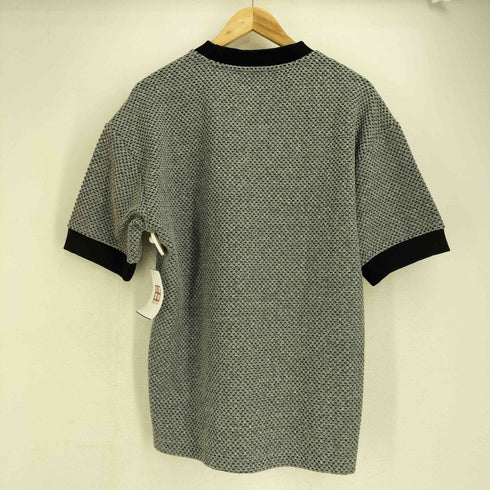 ディーゼル DIESEL フォトプリント 半袖サマーニット ワッフルTシャツ メンズ