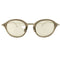 トムブラウン THOM BROWNE DITA期 SATIN GREY CRYSTAL/SHINY SILVER BRIDGE AND TEMPLES メンズ 46□20-150
