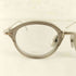 トムブラウン THOM BROWNE DITA期 SATIN GREY CRYSTAL/SHINY SILVER BRIDGE AND TEMPLES メンズ 46□20-150
