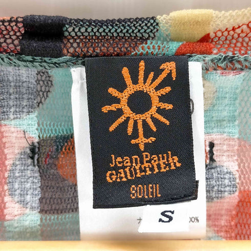 ジャンポールゴルチエ Jean Paul GAULTIER SOLEIL ドット柄 パワーネット レディース JPN:S