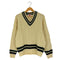 ヘインズ Hanes 90s ウール チルデンニット Vネックニット メンズ import:M