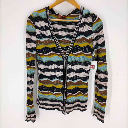 ミッソーニ MISSONI マルチカラー カーディガン レディース