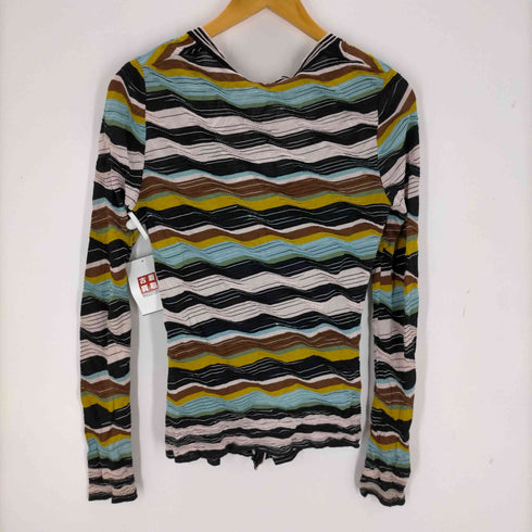 ミッソーニ MISSONI マルチカラー カーディガン レディース