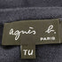 アニエスベー agnes b. アシンメトリー ノースリーブニット レディース TU