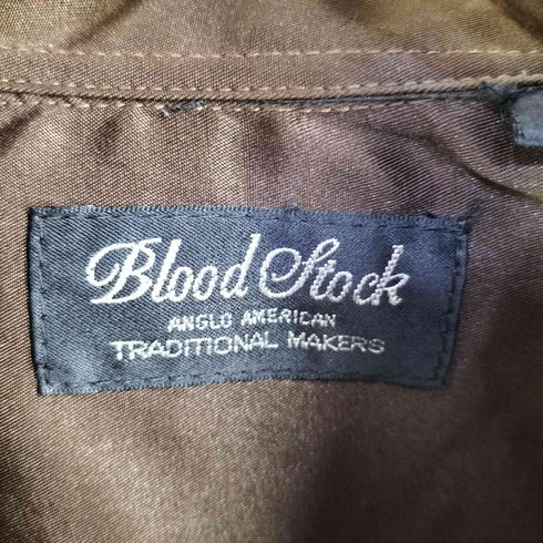 BLOOD STOCK YBSジッパー 袖切替ボックスシルエット ジップアップジャケット メンズ import:L