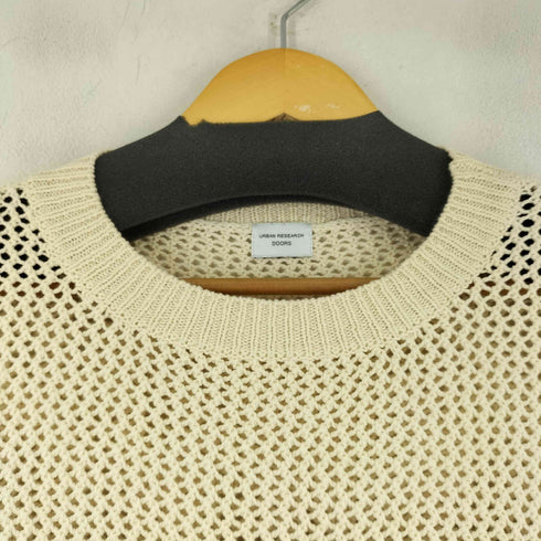 アーバンリサーチドアーズ URBAN RESEARCH DOORS メッシュKNITプルオーバー レディース M