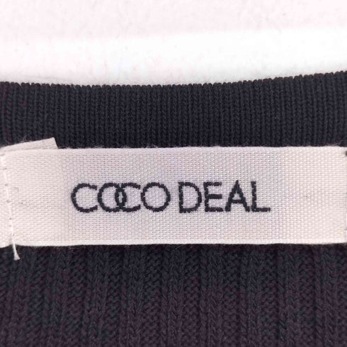 ココディール COCO DEAL パフスリーブニットワンピース レディース 1