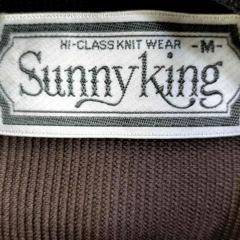 SUNNY KING フルジップニット メンズ