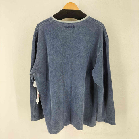 BLEIFREI ハーフジップ Vネックスウェット メンズ import:L