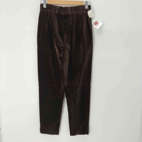テーパードベロアパンツ レディース US8