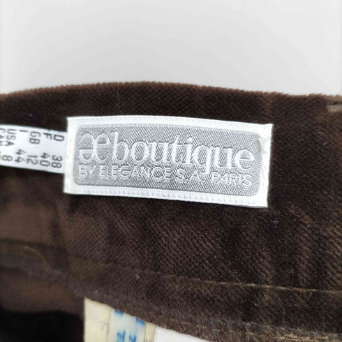 テーパードベロアパンツ レディース US8