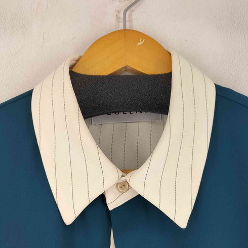 クルニ CULLNI Double Cloth Asymmetrical Stripe Short Sleeve Shirt メンズ JPN:2