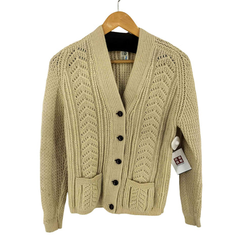 WONDER WOOL OF BRITAIN くるみボタン カーディガン メンズ 36