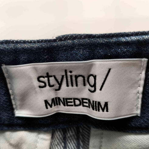 マインデニム MINEDENIM テーパードデニムパンツ レディース JPN:0
