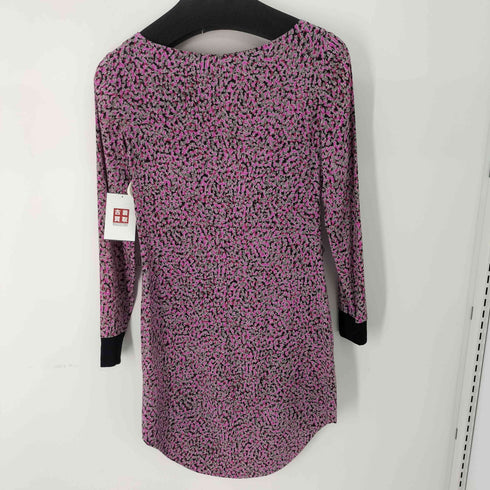 アルマーニエクスチェンジ ARMANI EXCHANGE L/S 総柄ワンピース レディース