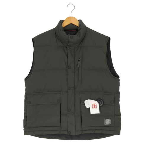 エディーバウアー Eddie Bauer WEATHER EDGE ダウンベスト メンズ import:L