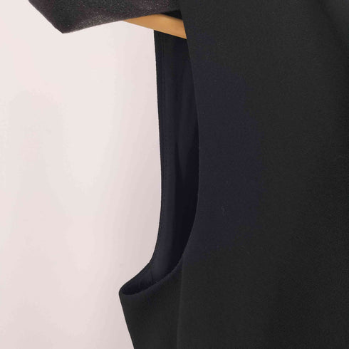 ザラ ZARA デザインロングベスト レディース import:S