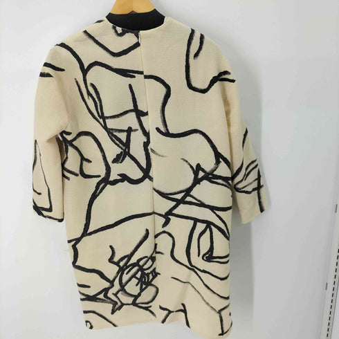 エンフォルド ENFOLD 総柄デザイン L/S ワンピース レディース JPN:36