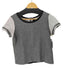 ディーゼル DIESEL S/S カットオフデザインスウェットTシャツ レディース