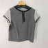 ディーゼル DIESEL S/S カットオフデザインスウェットTシャツ レディース