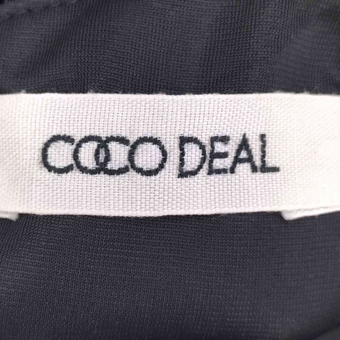 ココディール COCO DEAL ワッシャープリーツシフォンスリーブワンピース レディース 1