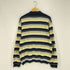 シュプリーム Supreme Stripe Zip L/S Polo ストライプ ジップ ロングスリーブ ポロシャツ メンズ import:L