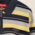シュプリーム Supreme Stripe Zip L/S Polo ストライプ ジップ ロングスリーブ ポロシャツ メンズ import:L