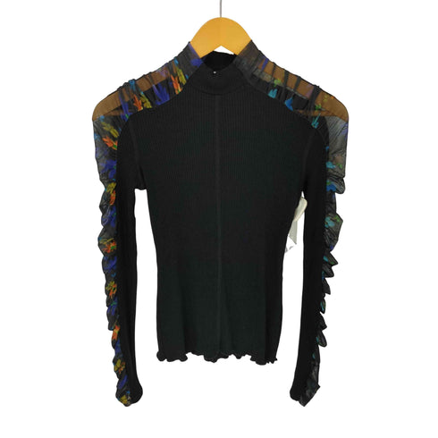 デシグアル Desigual ギャザー チュール スリムTシャツ レディース