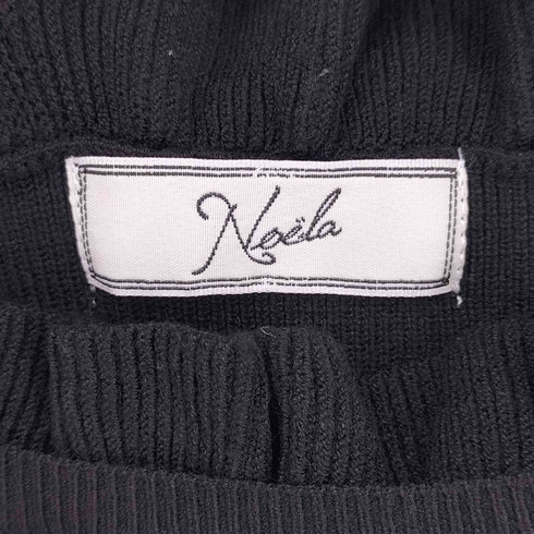 ノエラ Noela ペプラム ニットベスト レディース