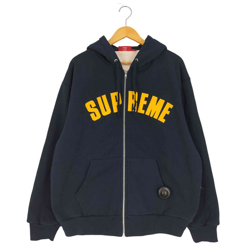 シュプリーム Supreme Arc Thermal Lined Zip Up Hooded Sweatshirt ジップアップパーカー メンズ import:L