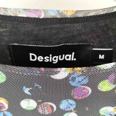 デシグアル Desigual 22AW 総柄カットソー セカンドスキン レディース import:M