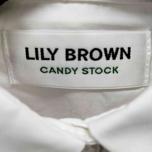 リリーブラウン Lily Brown L.B CANDY STOCK ビジューブラウス レディース FREE