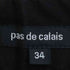 パドカレ pas de calais ウエストゴム ワイドパンツ レディース 34