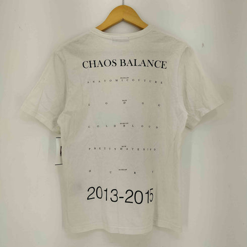 アンダーカバー UNDERCOVER 17AW CHAOS BALANCE Taro Mizutani Tシャツ メンズ JPN:1