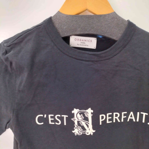 スナイデル snidel ORGANICSコンパクトロゴTシャツ レディース ONE SIZE