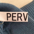 パーバーズ PERVERZE フリンジ裾 リブニットパンツ レディース