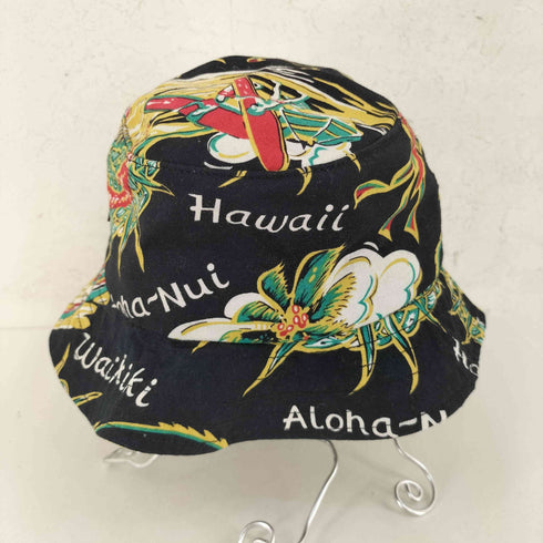 ハフ HUF USA製 総柄バケットハット SOUVENIR メンズ