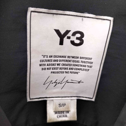 ワイスリー Y-3 20SS CLASSIC LONG SHIRT クラシック ロング シャツ ジップ デザイン メンズ JPN:S