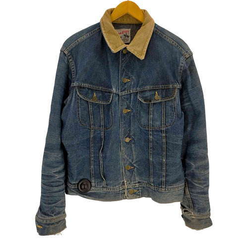 リー Lee 60s 101LJ STORM RIDER コーデュロイ切替デニムジャケット メンズ 40 LONG