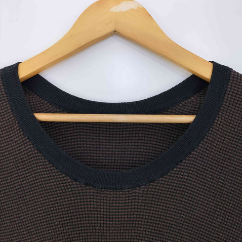 ユナイテッドアローズ UNITED ARROWS バックラウンド5分袖リブニットプルオーバー レディース